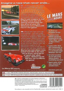 Le Mans 24 Heures dos