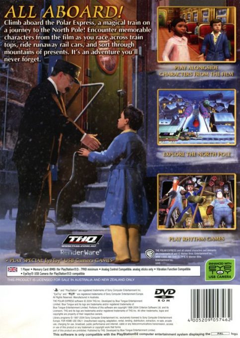 Le Pôle Express - Dos