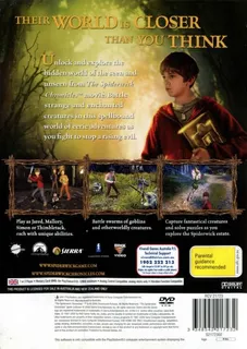 Les Chroniques De Spiderwick dos