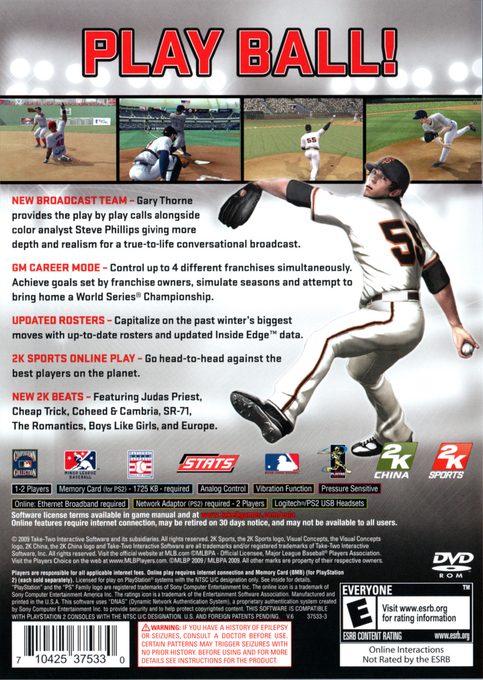 Major League Baseball 2K10 dos