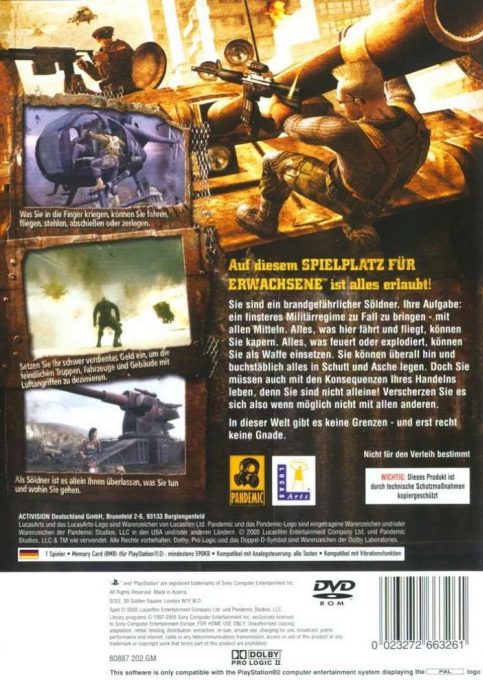 Mercenaries - Playground of Destruction  - Dos