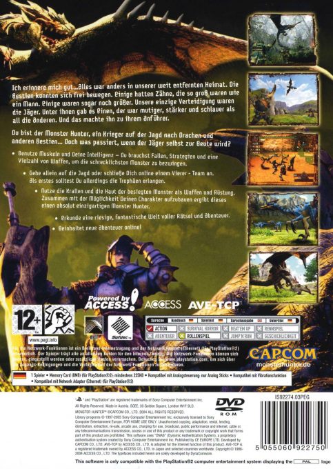 Monster Hunter - Dos