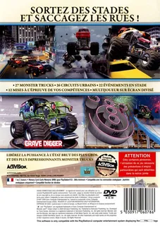 Monster Jam : Chaos Urbain dos