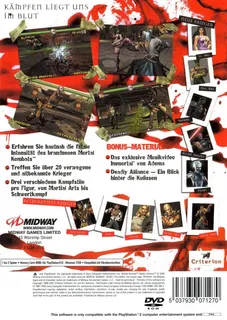 Mortal Kombat : Deadly Alliance dos