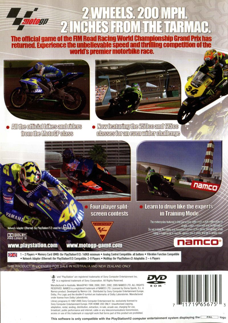 MotoGP 4 - Dos