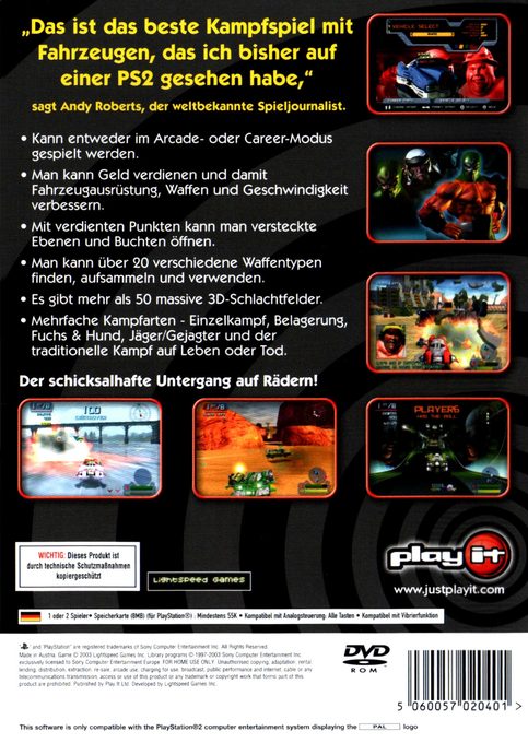 Motorsiege - Warriors Of Primetime - Dos