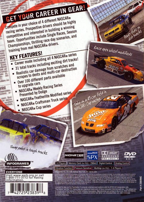 NASCAR : Dirt to Daytona dos