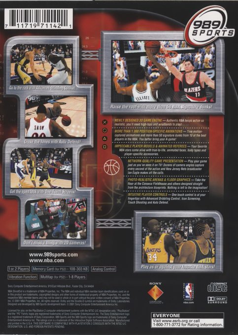 NBA ShootOut 2001 dos