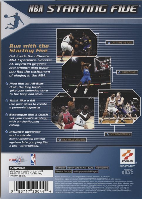 NBA Starting Five dos