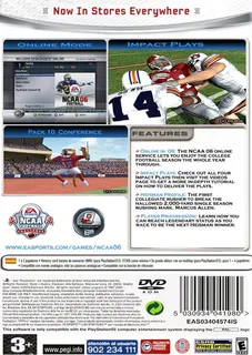 NCAA Football 06 dos