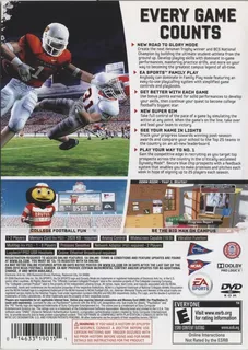 NCAA Football 10 dos