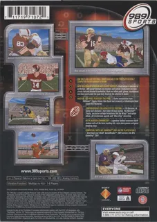 NCAA GameBreaker 2001 dos