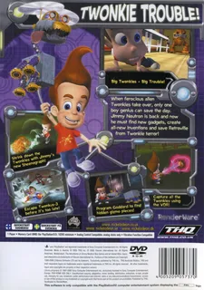 Nickelodeon Jimmy Neutron - Der mutige Erfinder dos