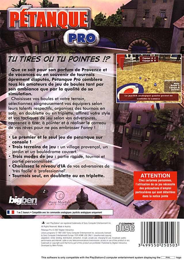 Pétanque Pro dos