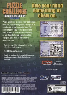 Puzzle Challenge : Crosswords and More! dos