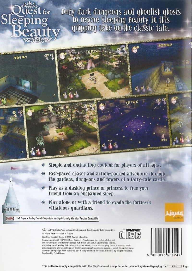 Quest For Sleeping Beauty - Dos