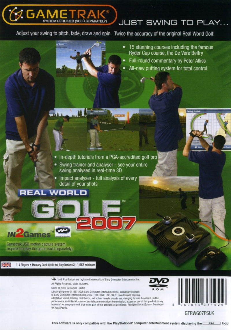 Real World Golf 2007 dos