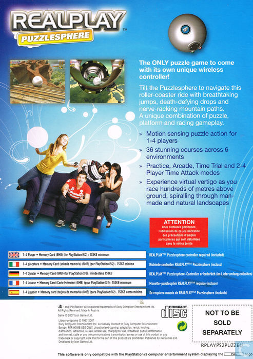 Realplay Puzzlesphere - Dos