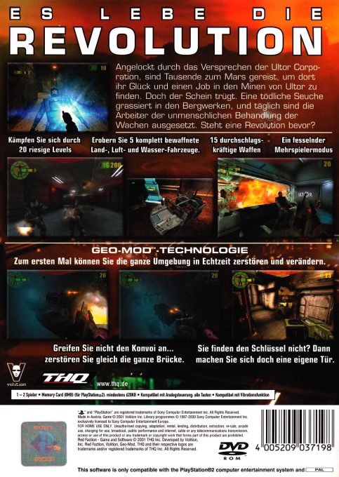 Red Faction - Dos