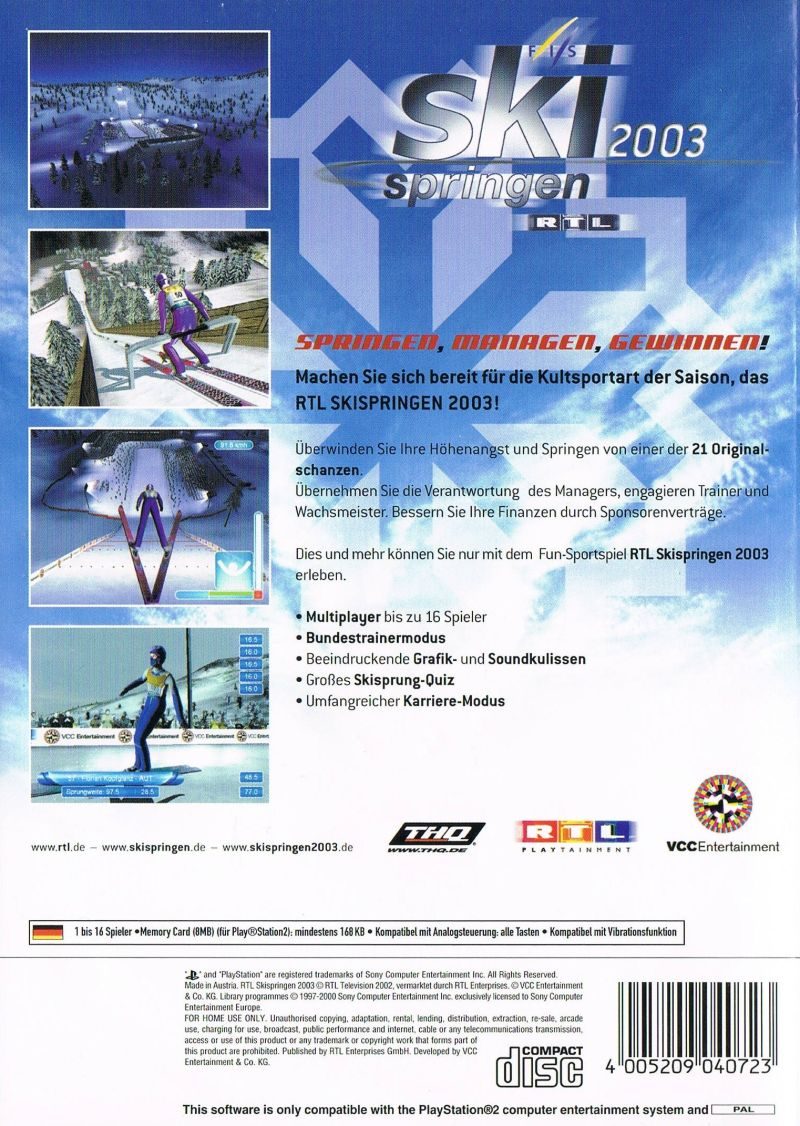 RTL Skispringen 2003 - Dos