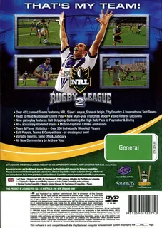 Rugby League 2 dos