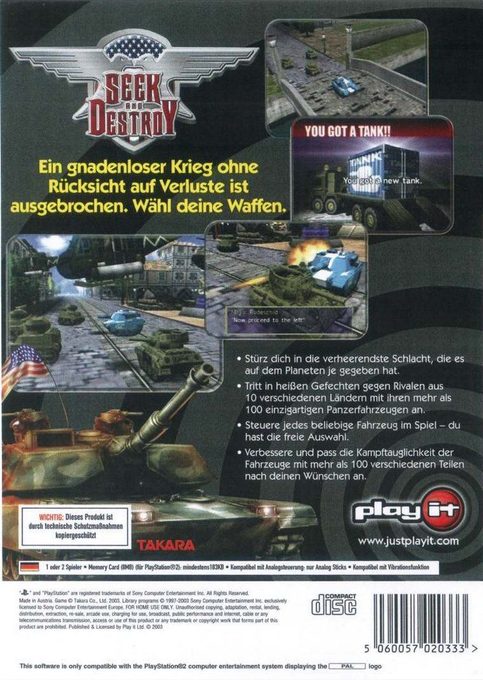 Seek and Destroy - Dos