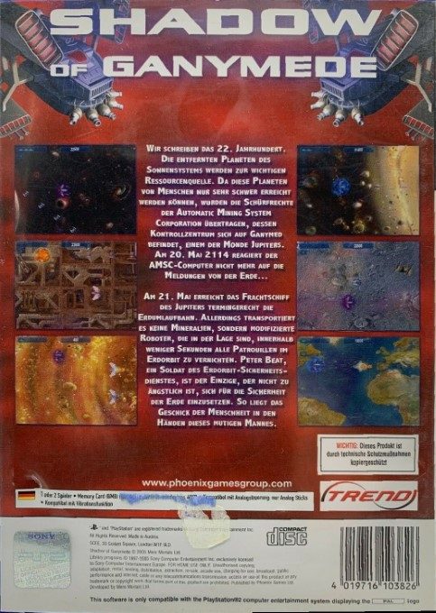 Shadow Of Ganymede - Dos