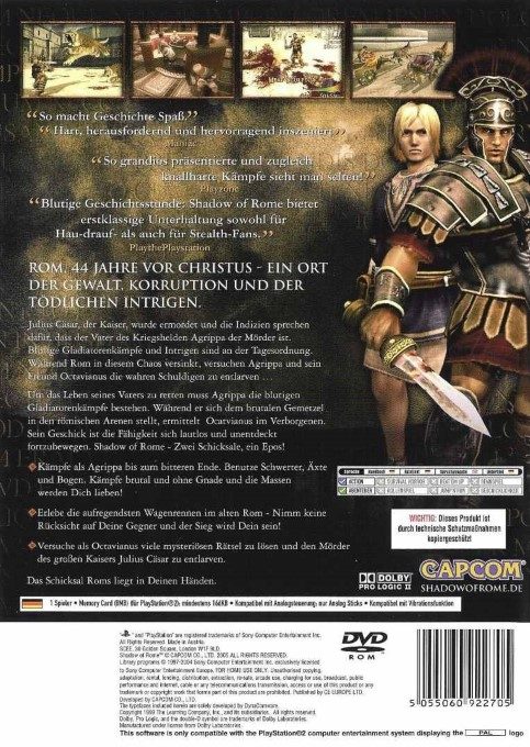 Shadow of Rome - Dos