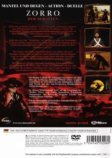 Shadow of Zorro The dos