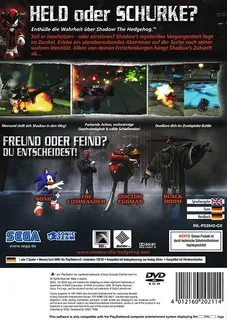 Shadow The Hedgehog dos