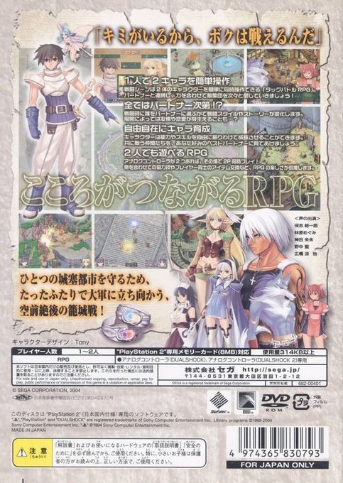 Shining Tears dos