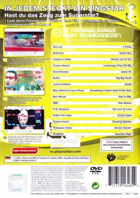 SingStar Chartbreaker dos