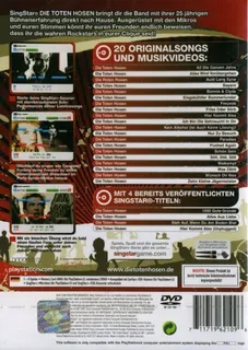 Singstar Die Groessten Solokuenstler dos