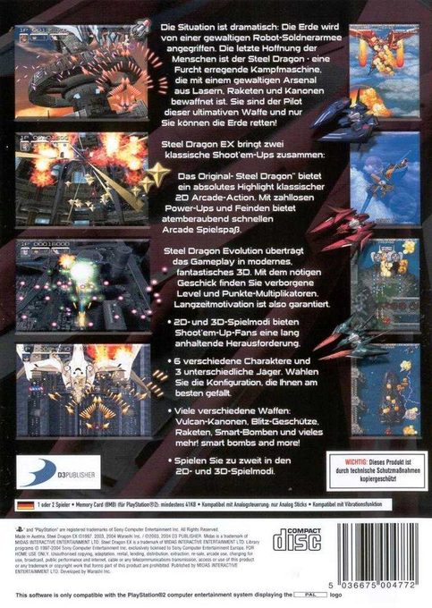 Steel Dragon Ex - Dos