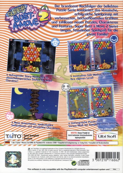 Super Bust-a-move 2 - Dos