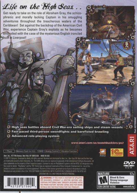 Swashbucklers : Blue vs. Grey dos