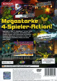 Teenage Mutant Ninja Turtles 2 : Battle Nexus dos