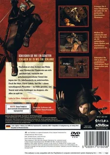 Tenchu : La Colère Divine dos