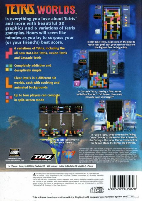 Tetris Worlds - Dos