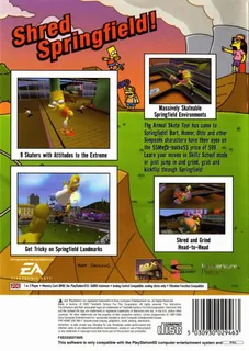 The Simpsons Skateboarding dos