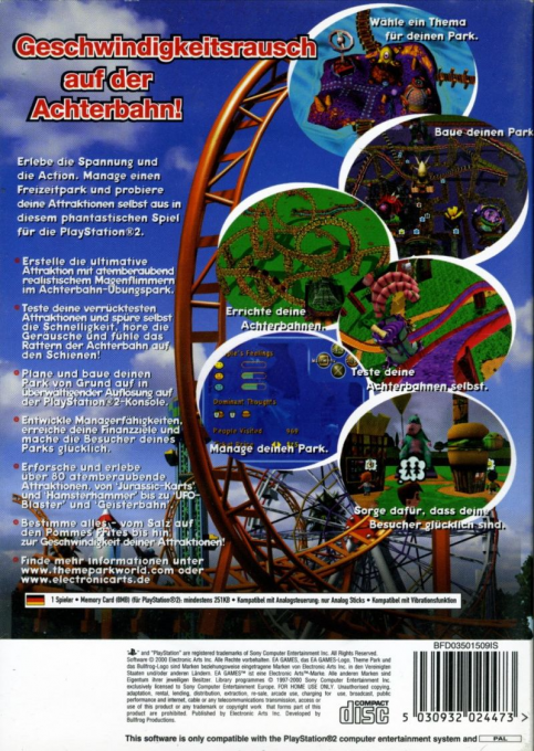 Theme Park 2001 dos