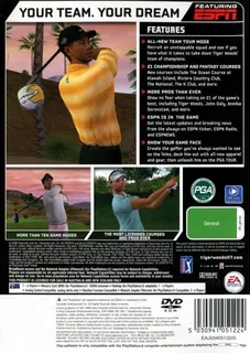Tiger Woods PGA Tour 07 dos