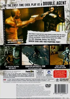 Tom Clancy's Splinter Cell : Double Agent dos