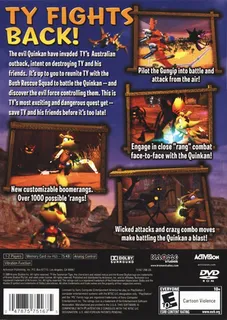 Ty the Tasmanian Tiger 3 : Night of the Quinkan dos