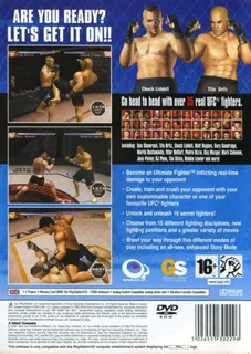 UFC Ultimate Fighting Championship - Sudden Impact dos