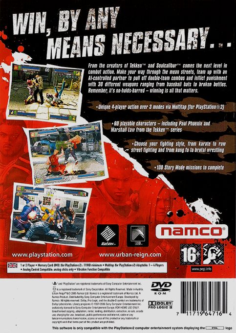 Urban Reign - Dos