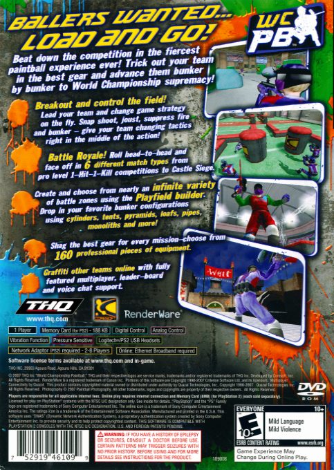 World Championship Paintball dos