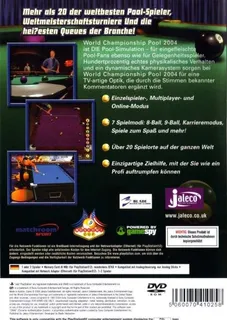 World Championship Pool 2004 dos