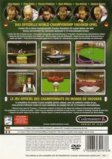 World Championship Snooker 2003 dos