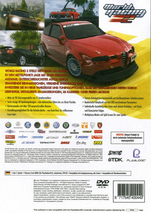 World Racing 2 - Dos